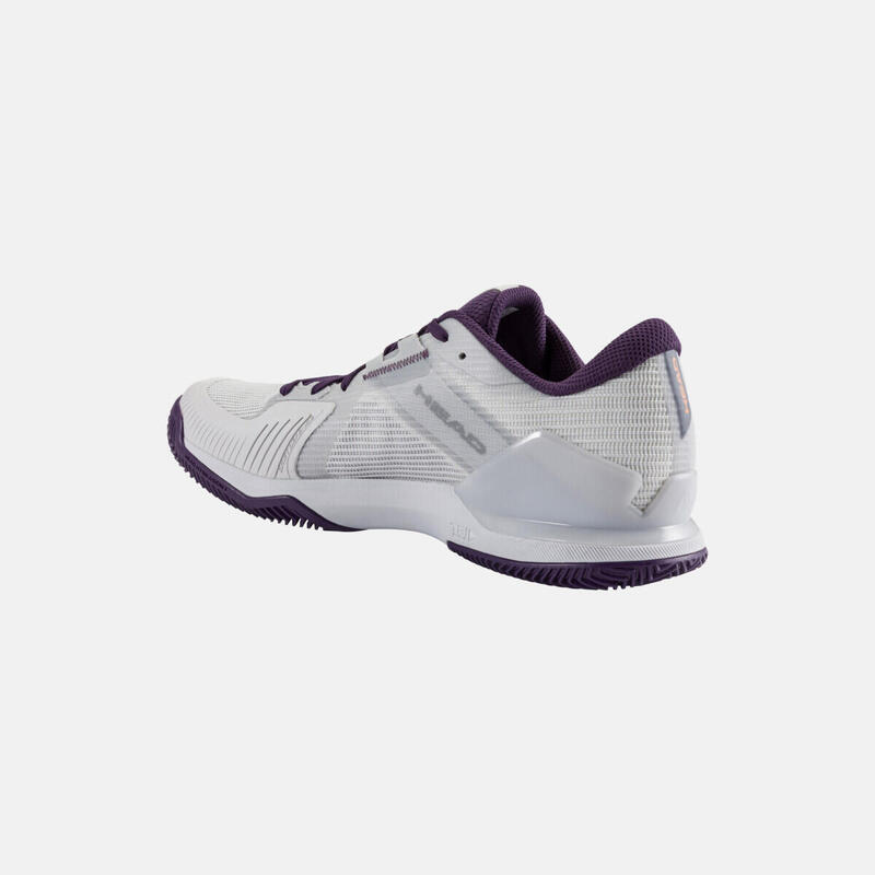 Head Sprint Pro 4.0 Clay Gris Claro/violeta 273176