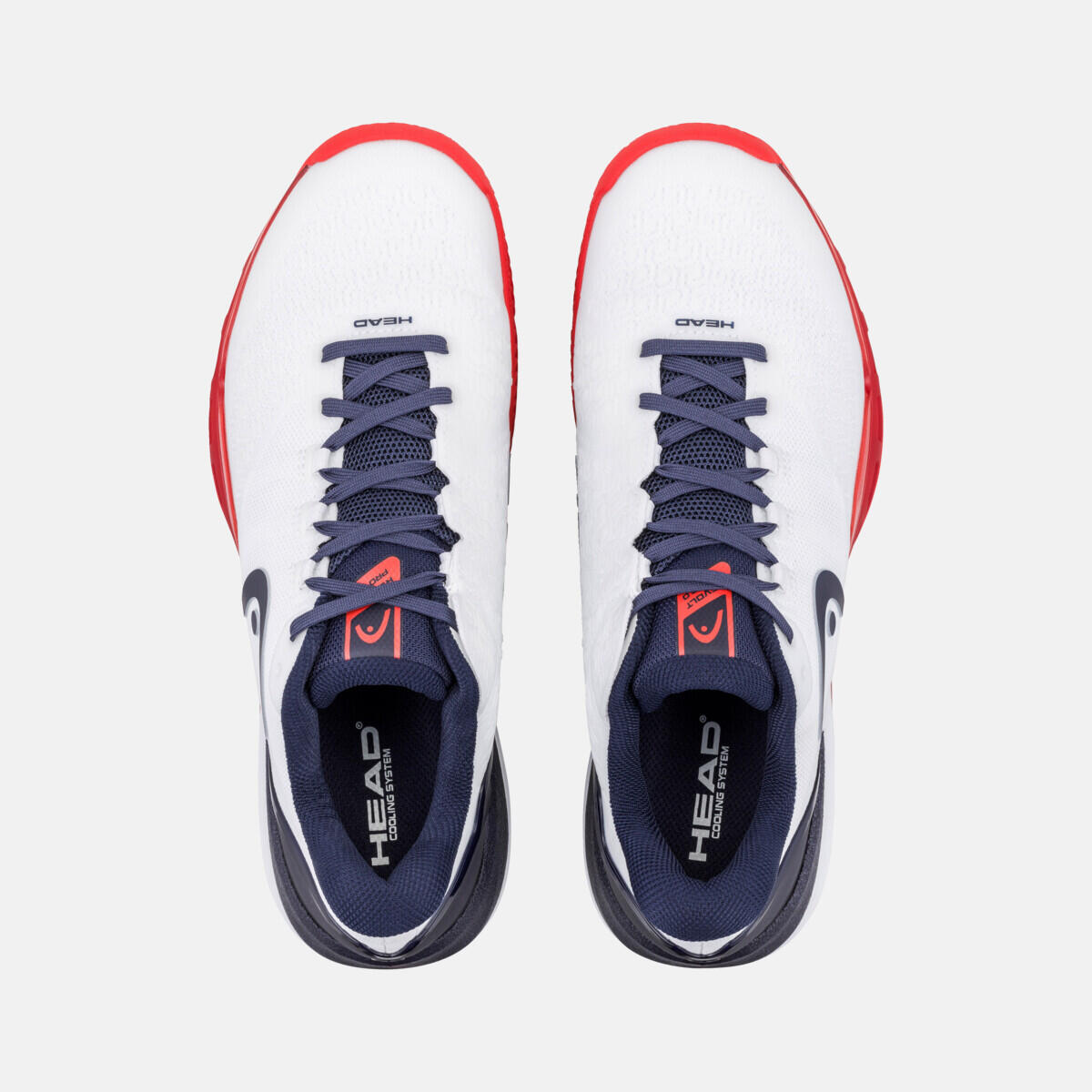 Head Revolt Pro 5.0 Clay Weiss/rot 273276 4/7