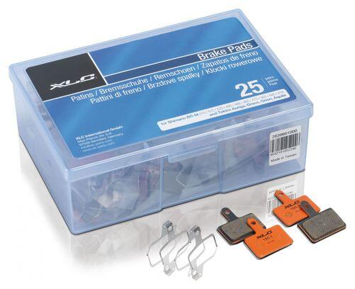 Par de pastilhas de travão orgânicas XLC BP-O07 para Shimano e Tektro (25 Pares) 2/3