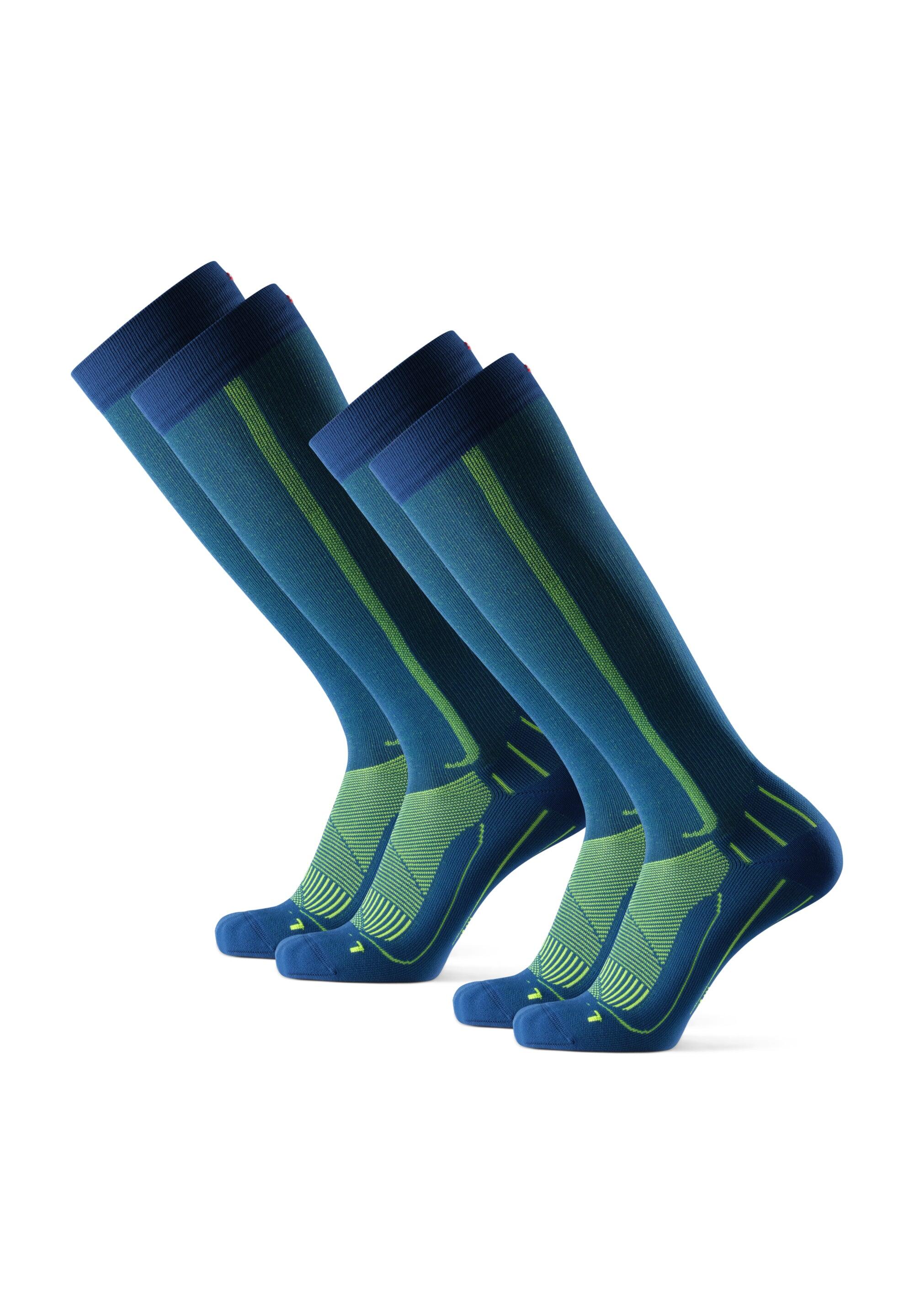 Calcetines de compresión 2 pares 21–26 mmHg soporte graduado running y deporte 2/5