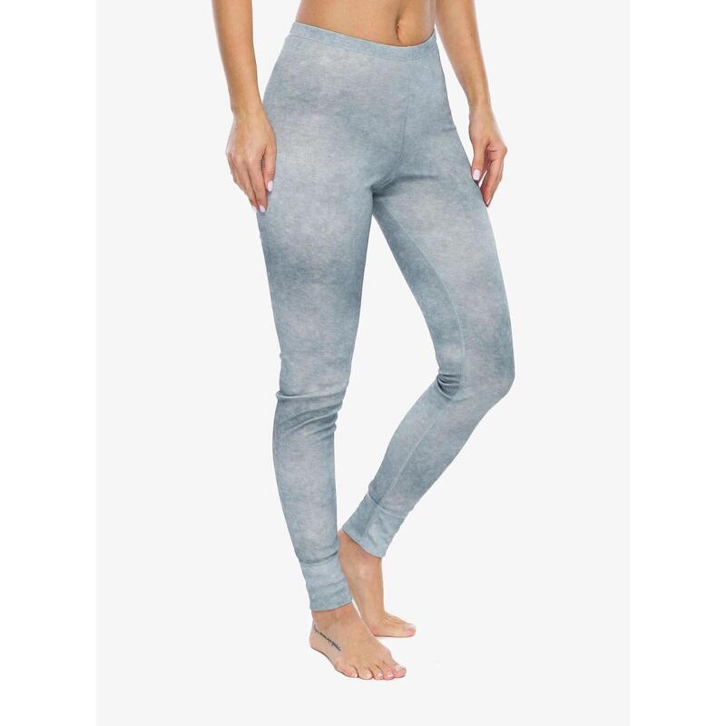 Pantaloni termici damă ODLO Active Warm X Pow Bl Bottom Long