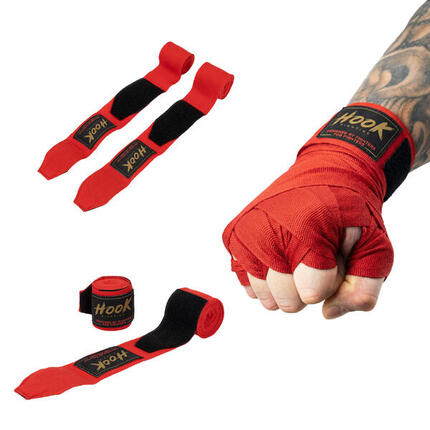 Bandaże bokserskie HOOK FIGHTING TX0-B4M0044 255 cm