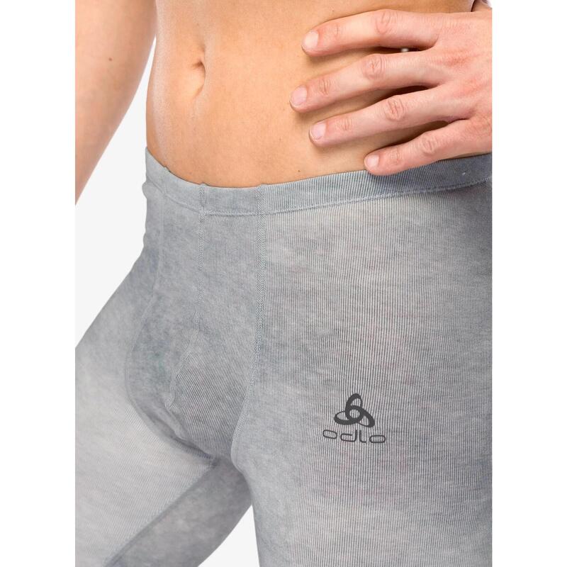 Pantaloni termici bărbați ODLO Active Warm X Pow Bl Bottom Long