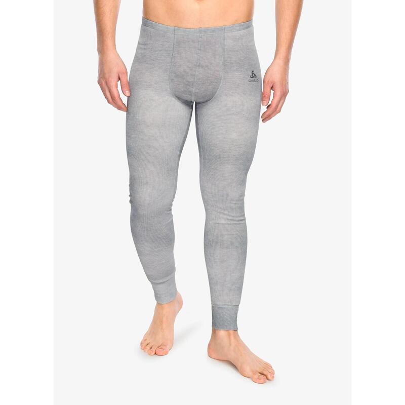Pantaloni termici bărbați ODLO Active Warm X Pow Bl Bottom Long