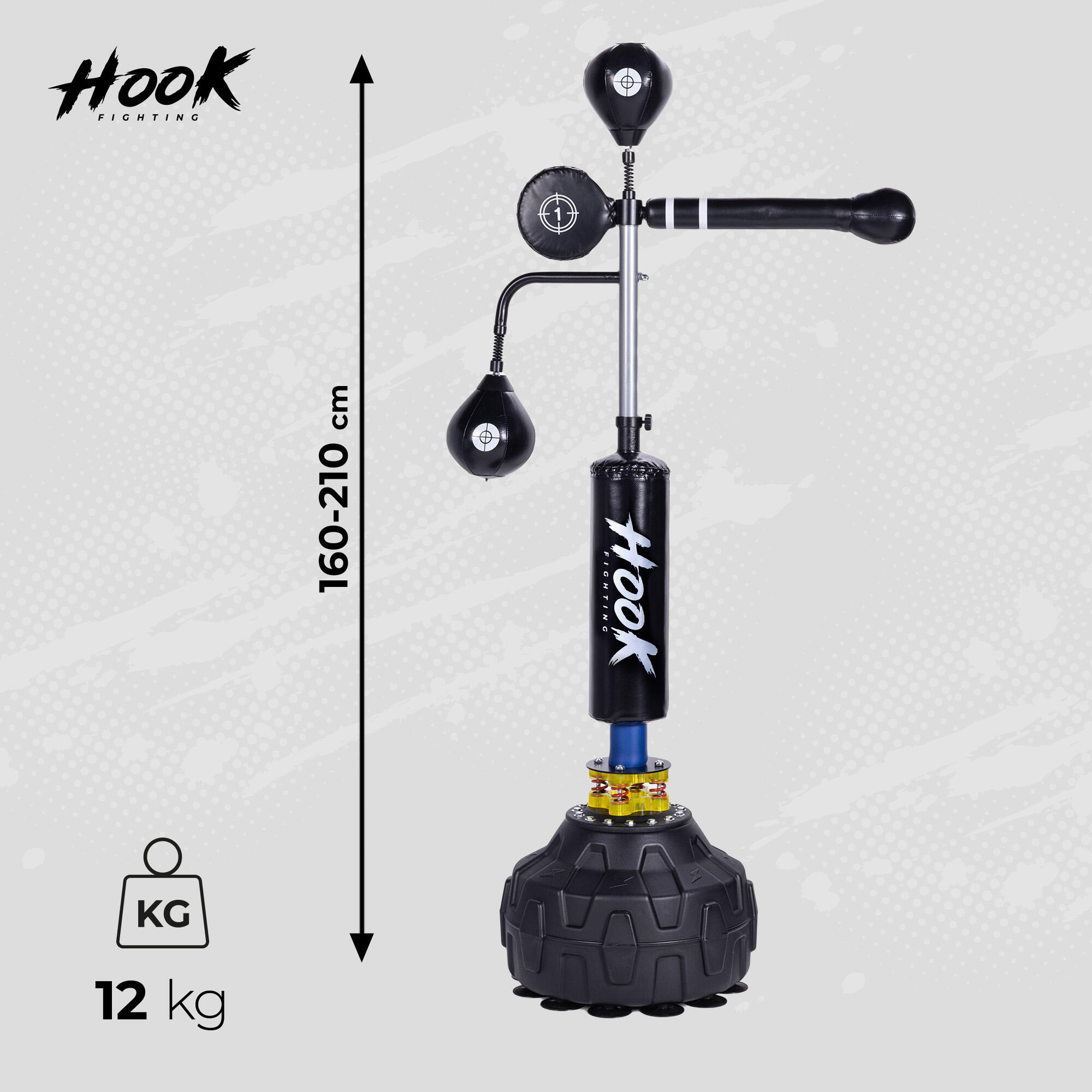 Gruszka wolnostojąca z ramieniem HOOK FIGHTING 2/7