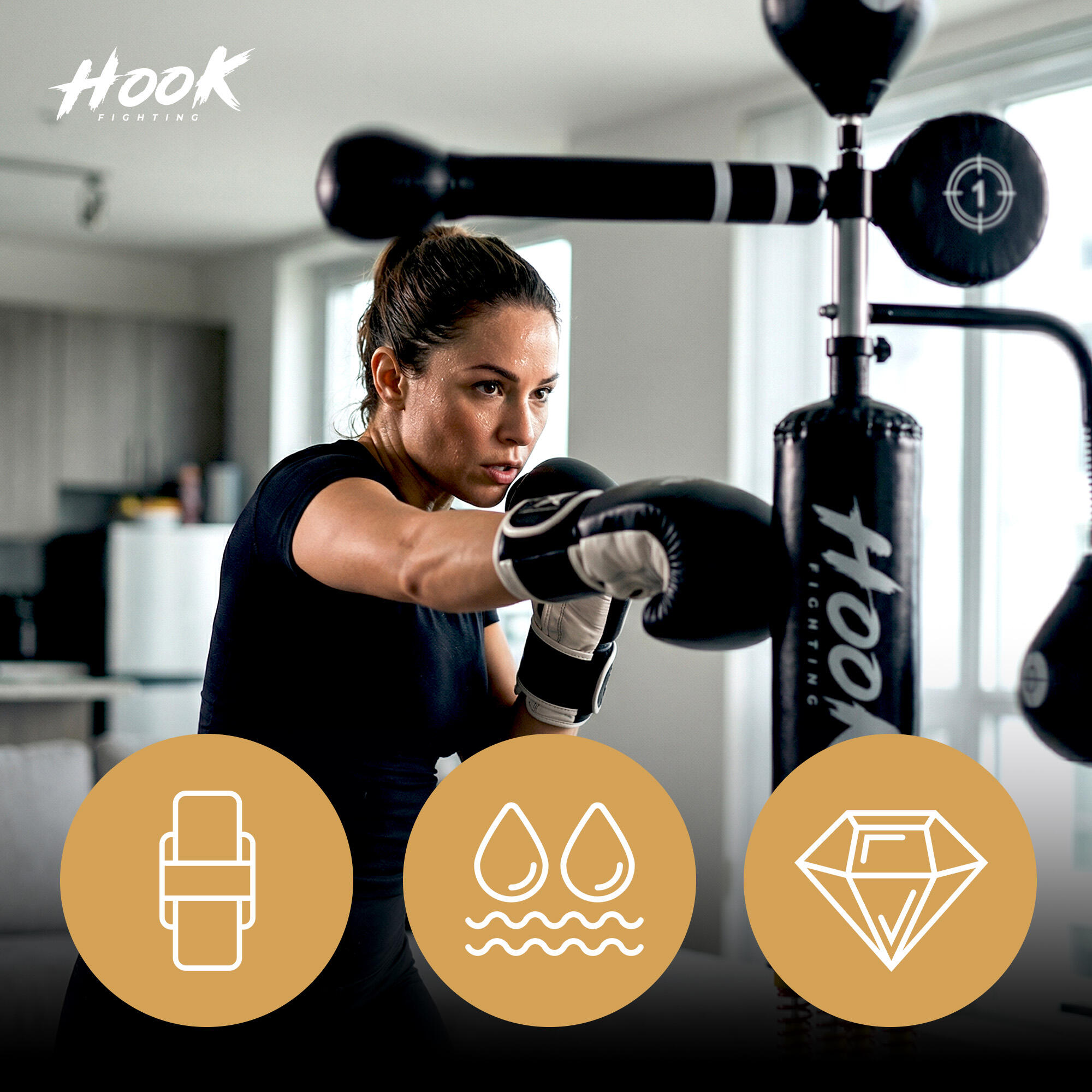 Gruszka wolnostojąca z ramieniem HOOK FIGHTING 7/7