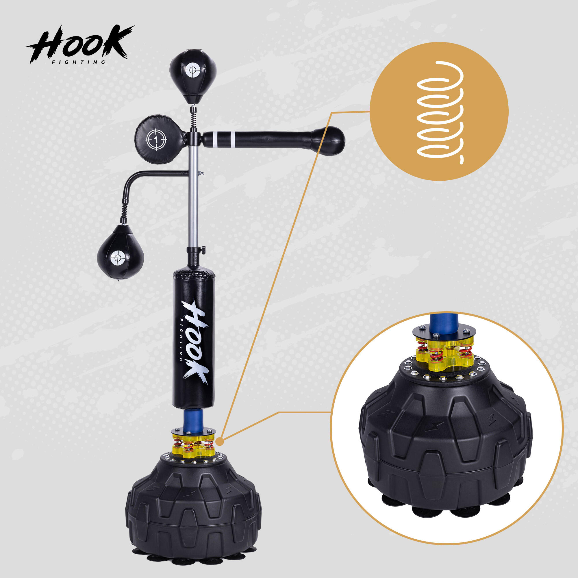 Gruszka wolnostojąca z ramieniem HOOK FIGHTING 4/7