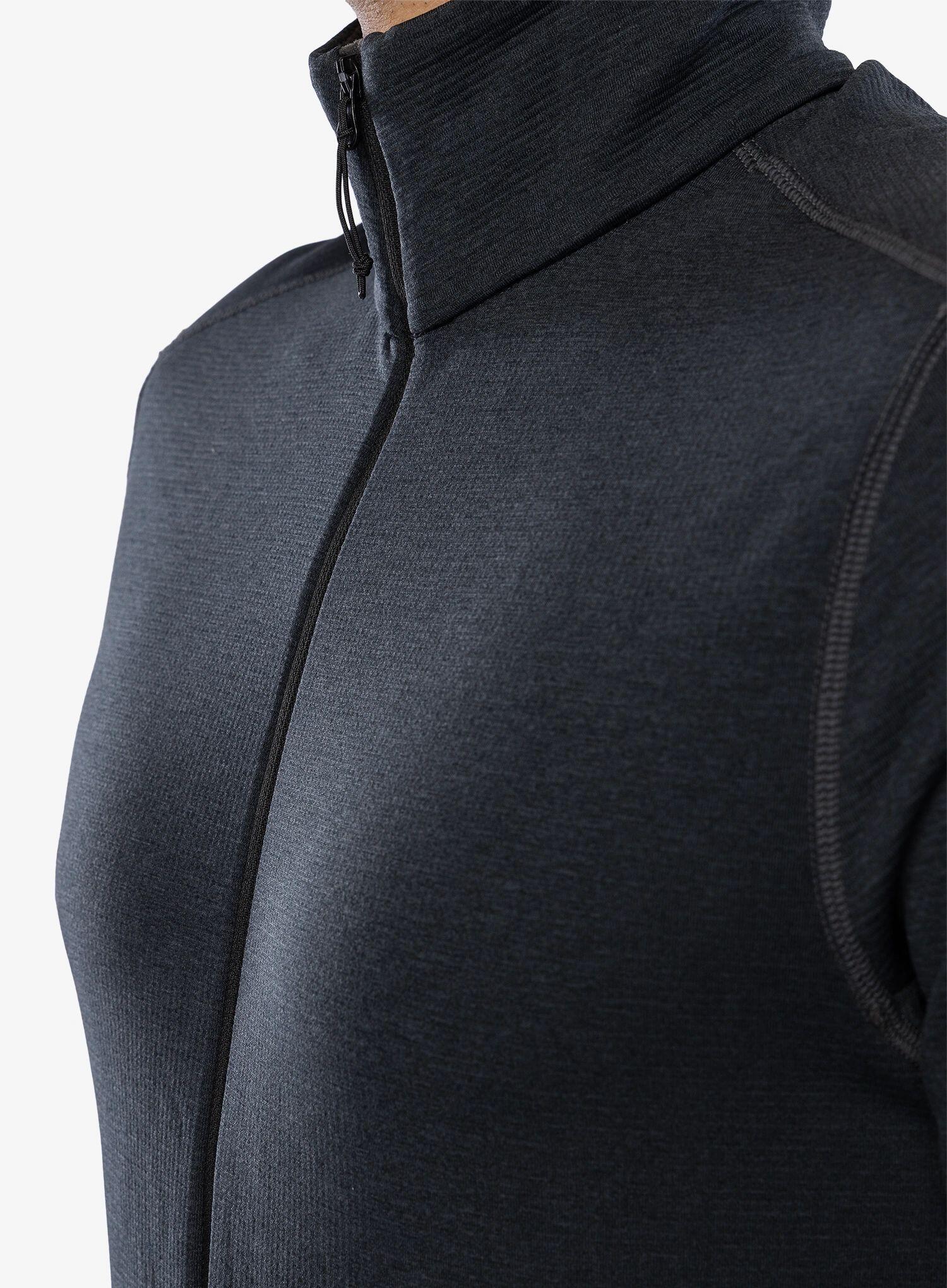 Bluza bez kaptura rozpinana Odlo Mid layer full zip GRID FLEECE 5/7