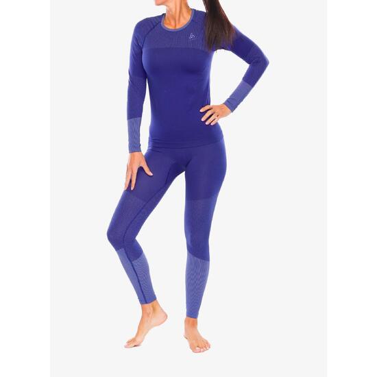Bielizna termoaktywna damska Odlo Fundamentals Performance Warm Set Long