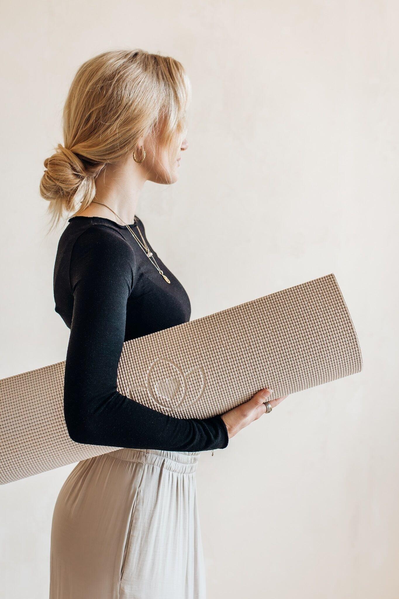 Lotus Yogamat sticky extra dik sand 5/5