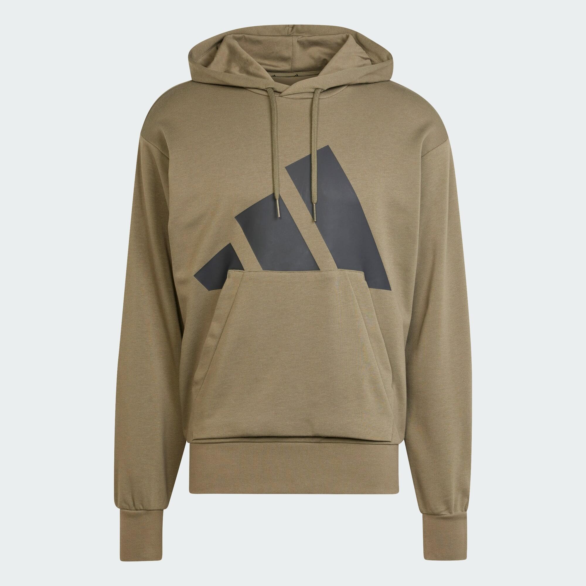 Sweat-shirt à capuche French terry grand logo Essentials 2/5