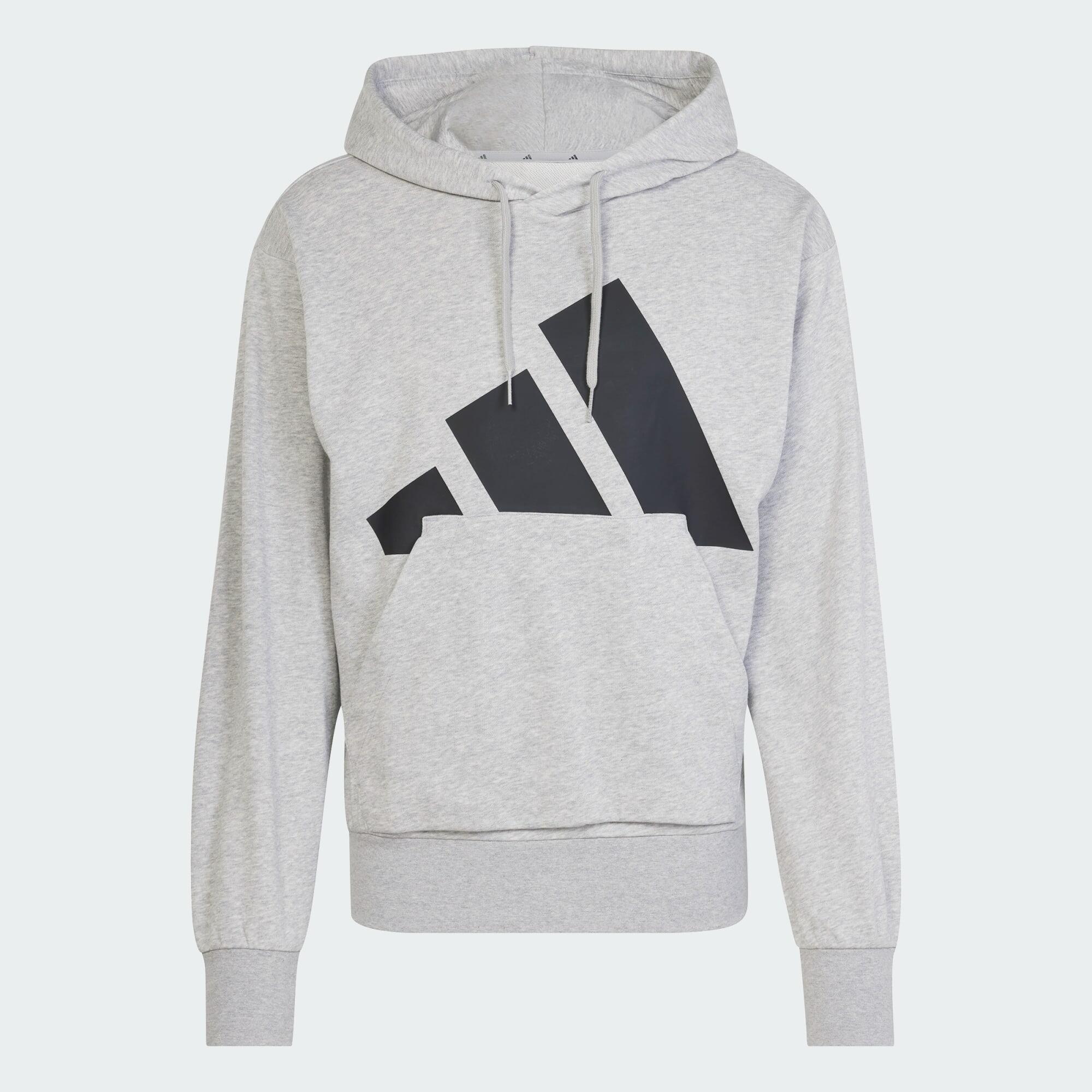 Sweat-shirt à capuche French terry grand logo Essentials 2/6