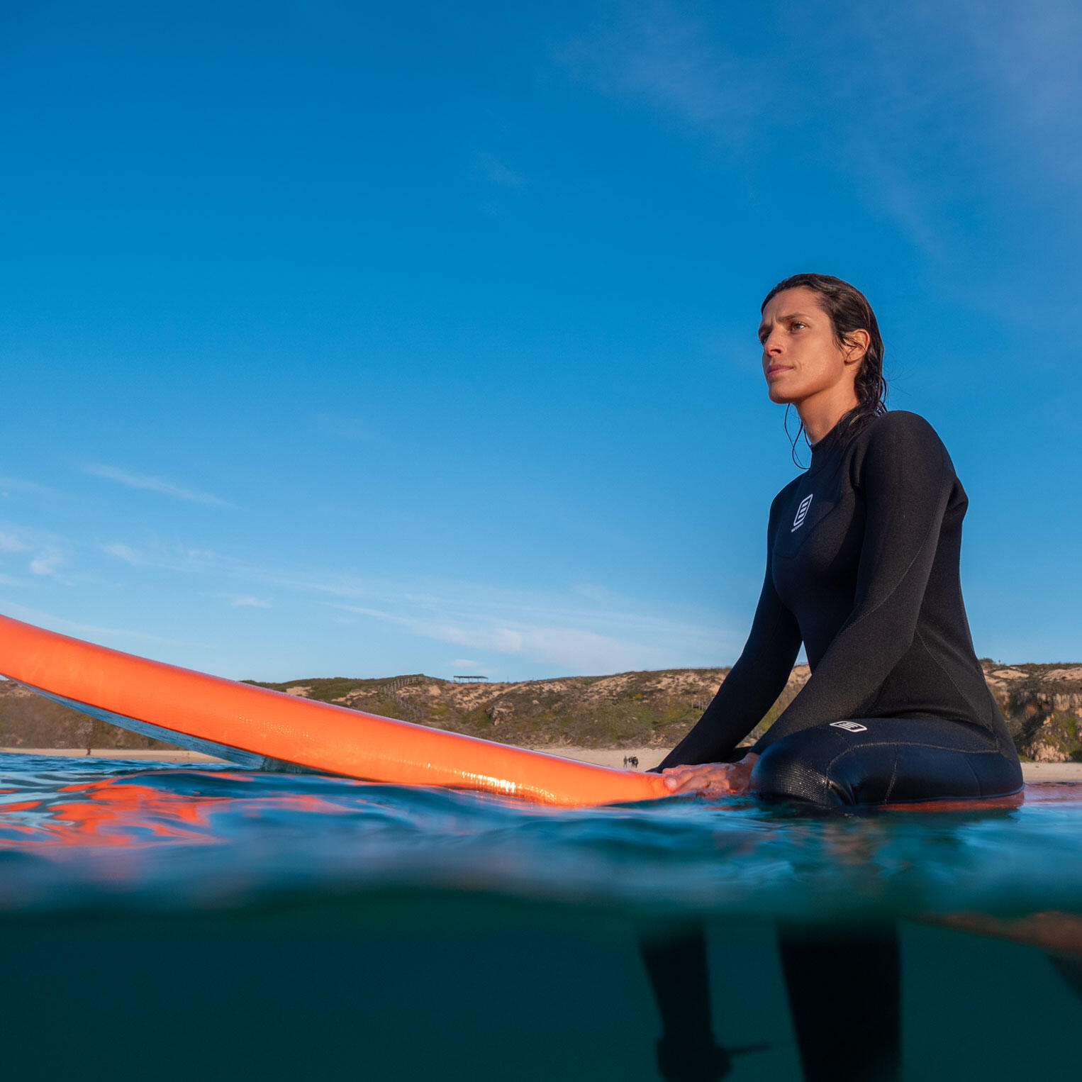 Prancha Surf Waterfall One 7'6 Laranja 65L Principiante <80kg 5/5