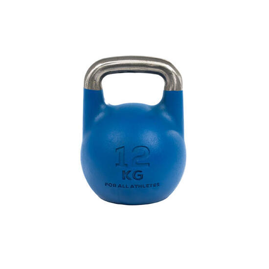 Kettlebell de Compétition Chrome - Noyau Creux - 12 Kg
