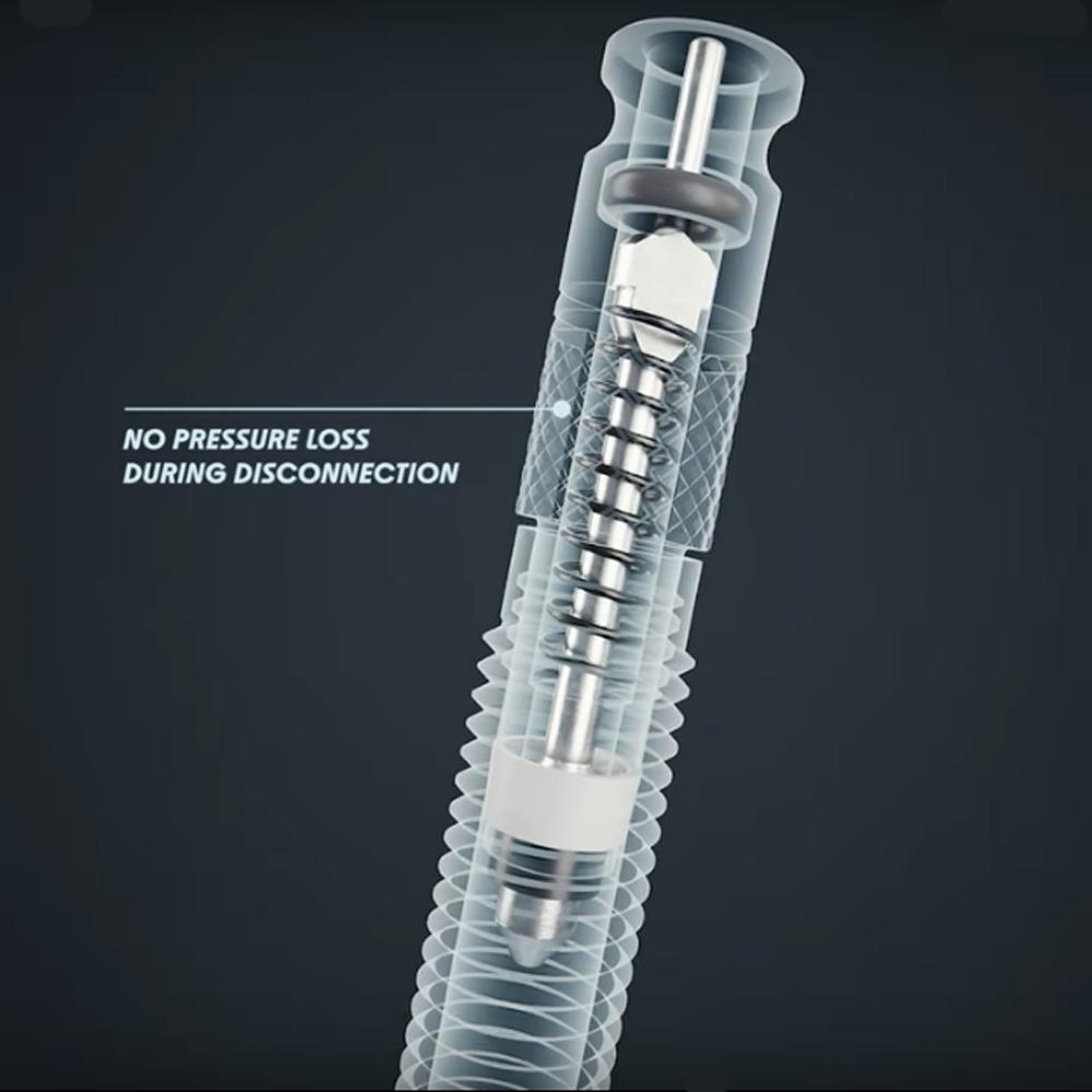 Schwalbe Clik Valve Presta Conversion Kit with Pump Head 5/7