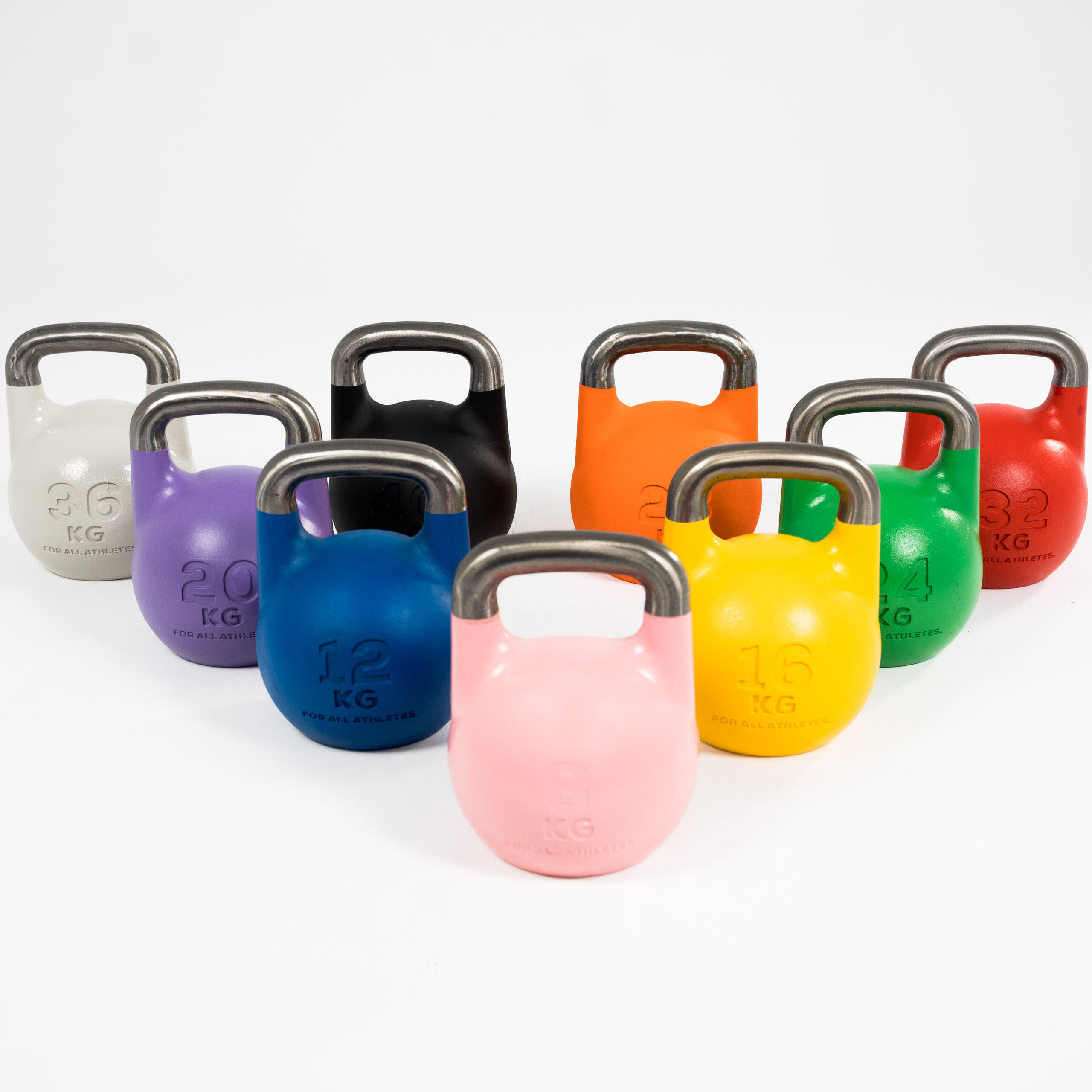 Kettlebell de Compétition Chrome - Noyau Creux - 16 Kg 3/6