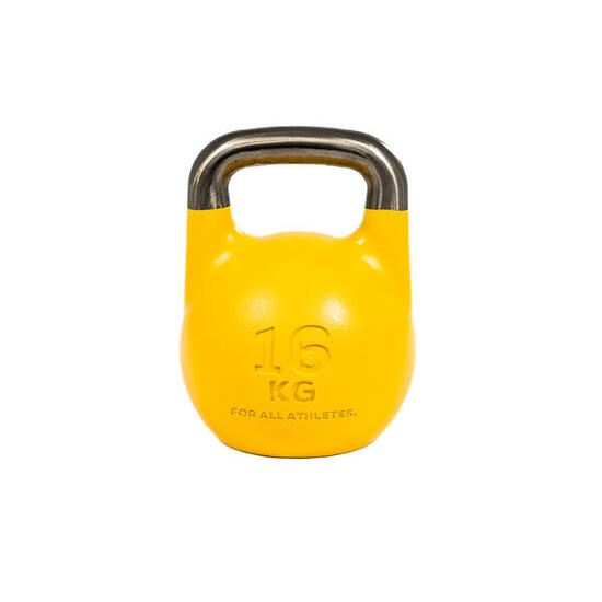 Kettlebell de Compétition Chrome - Noyau Creux - 16 Kg