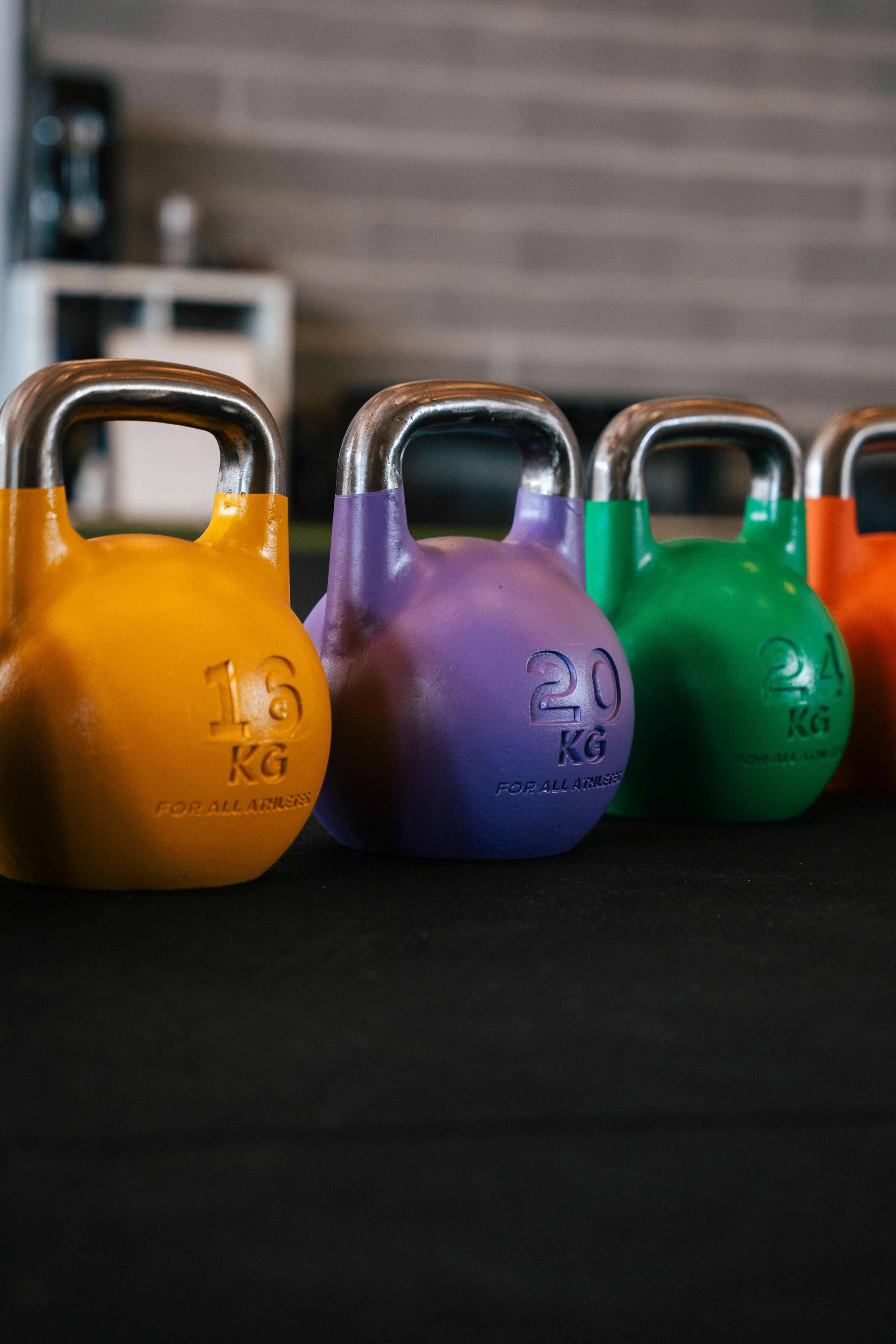 Kettlebell de competición cromo - núcleo hueco - 20 kg 5/5