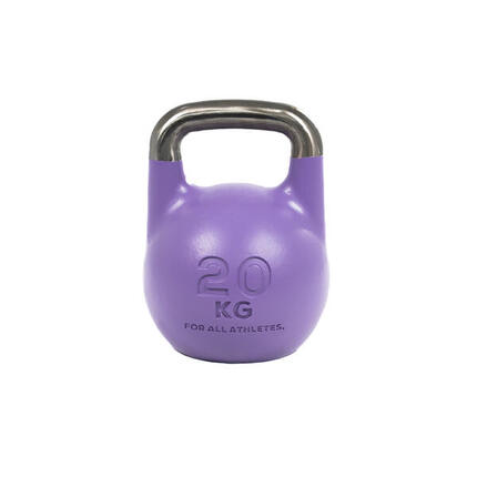 Kettlebell de Compétition Chrome - Noyau Creux - 40 Kg