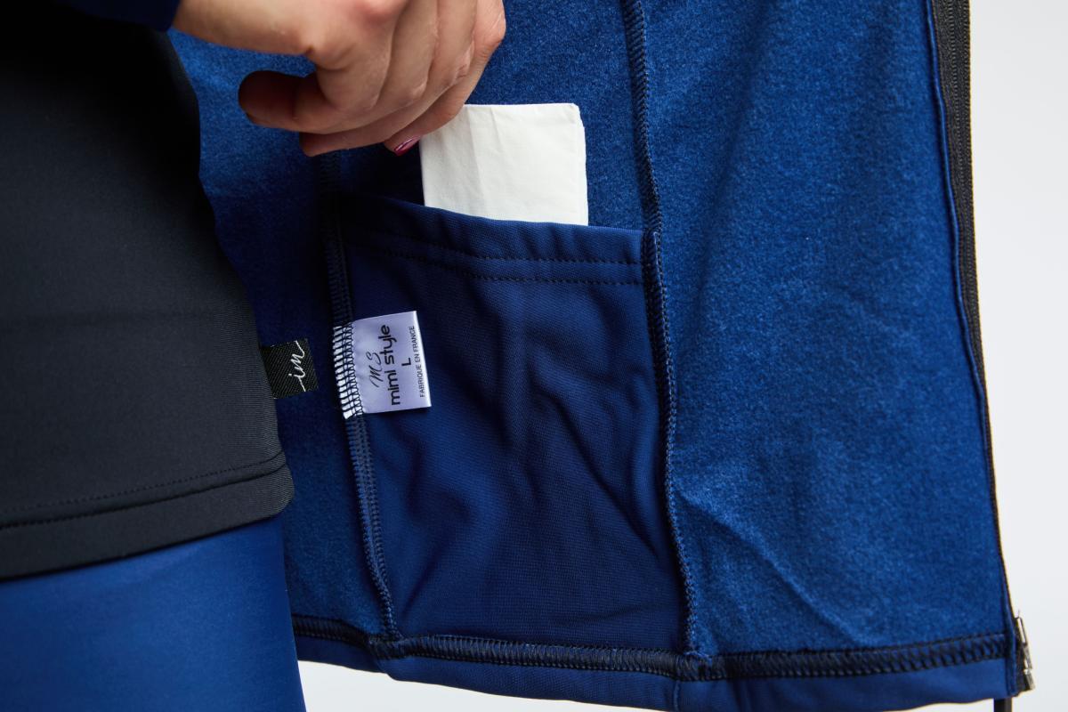 Veste Technique Mimi Style Fabrication Française – Marine 5/5