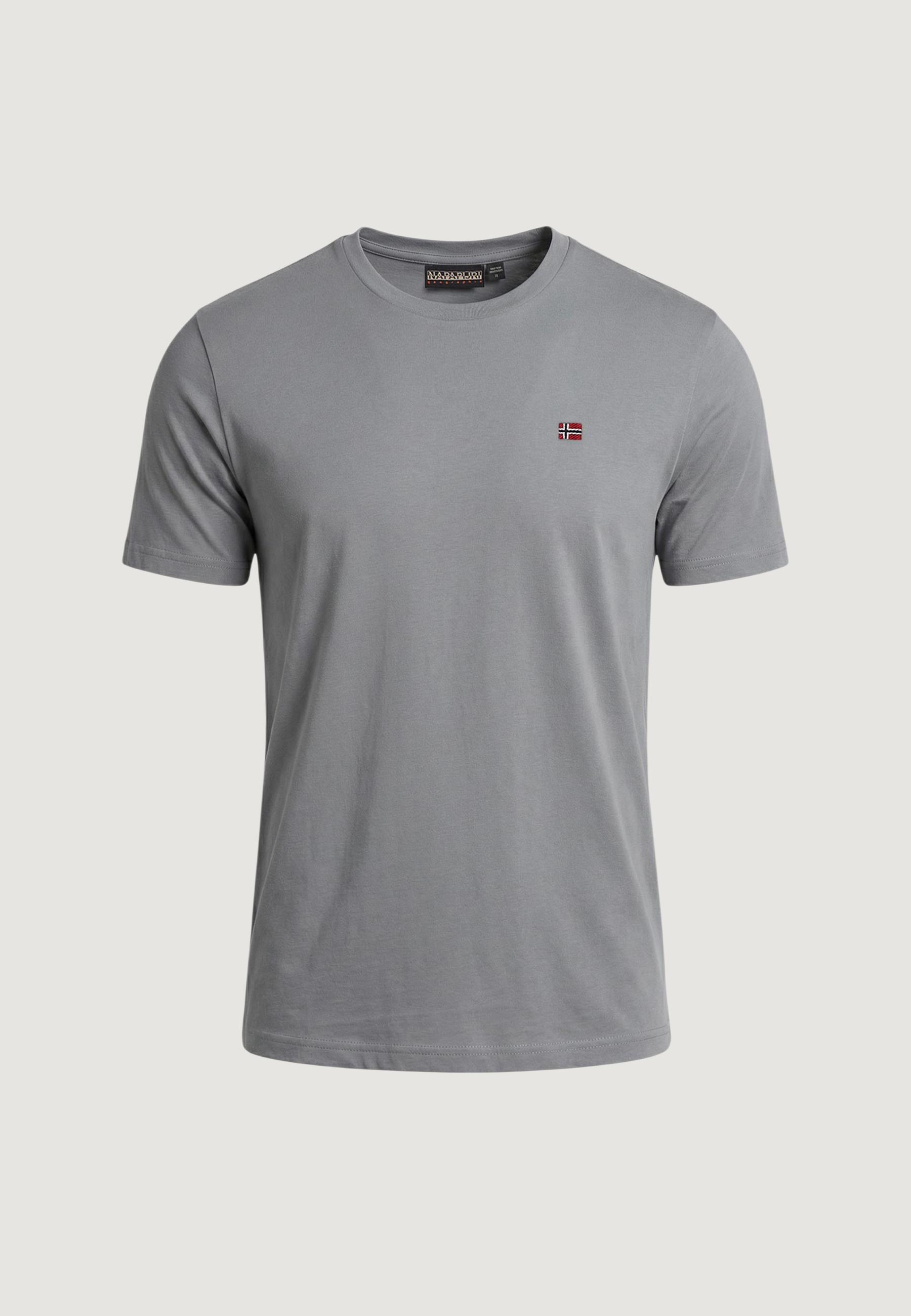 Crop top T-shirt SALIS SS HEREN Grijs 5/5