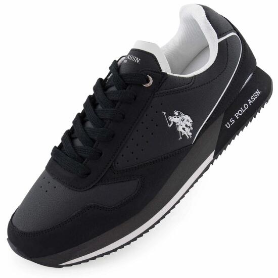Stylowe sneakersy męskie U.S. Polo Assn. - Model 42 z ekoskóry