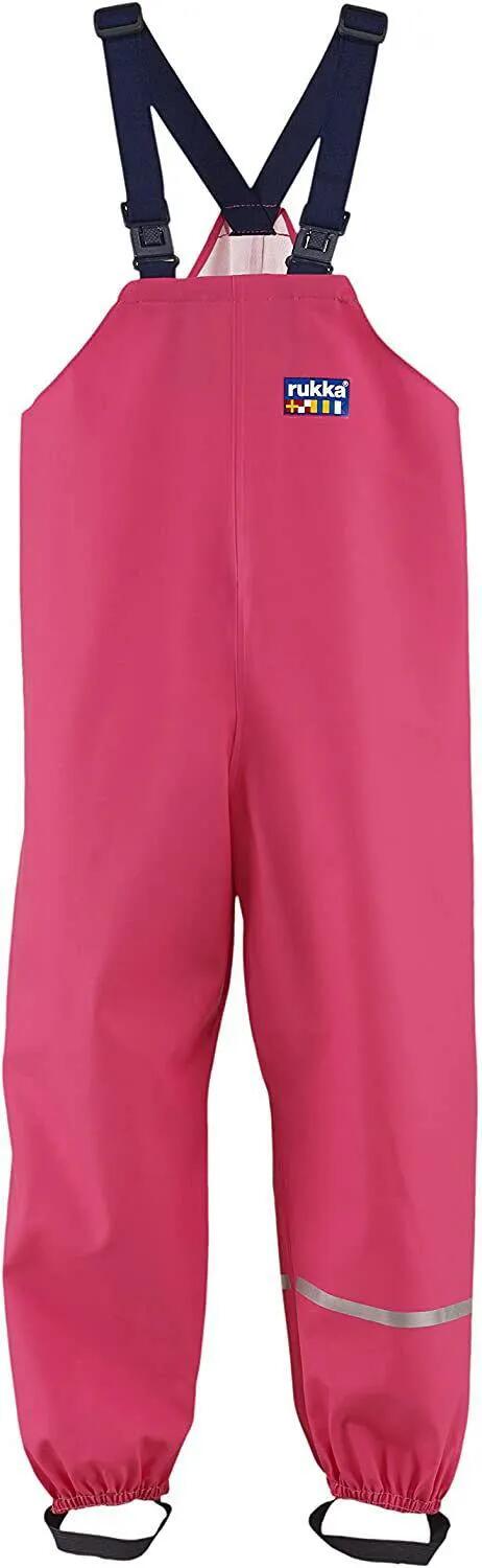 Pantaloni pentru copii Rukka Rain Olkainhous Cranberry Pink