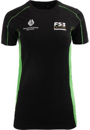 Camisetas Kawasaki Mujer Negro