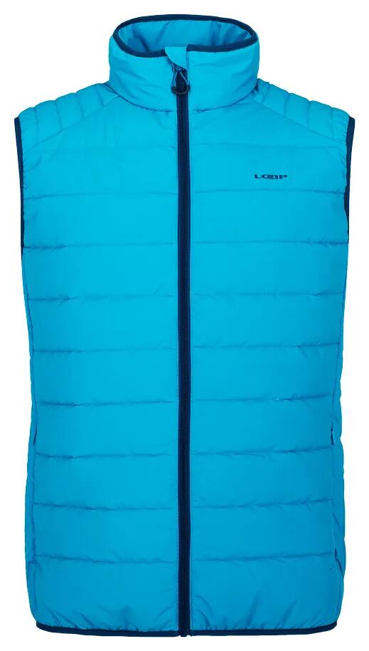 Selected Homme - Gilet avec fermeture éclair - Bleu marine