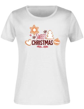 T-shirt Femme Jm Sweets Blanc 2xl