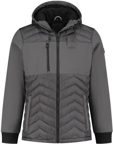 Herren Winterjacke Kjelvik Men Iven 41 Antra Grey