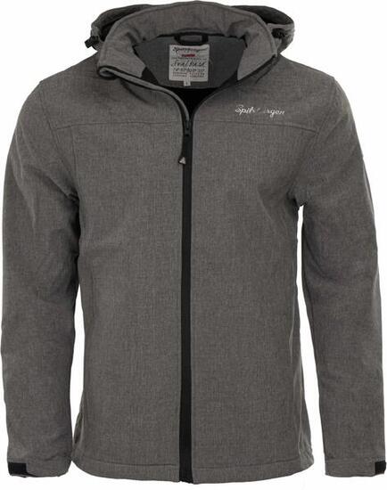 Veste Softshell Homme Spitsbergen Norvège Wms Jacket Melange Grey