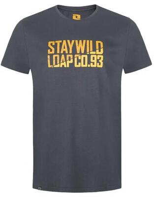 Heren t-shirt loap benny grijs