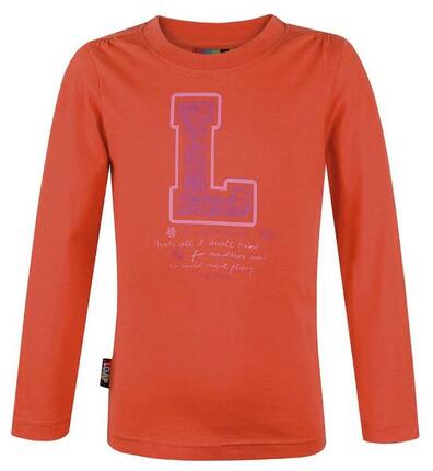 Camiseta Infantil Loap Ina Naranja