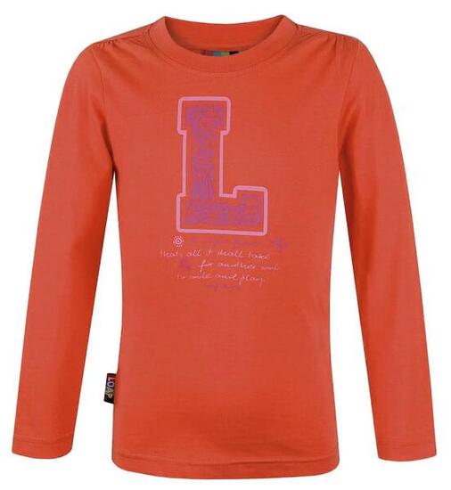 Camiseta Infantil Loap Ina Naranja