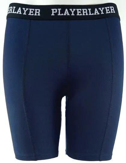 Short élastique fille Playerlayer 13-14 marine 1/1