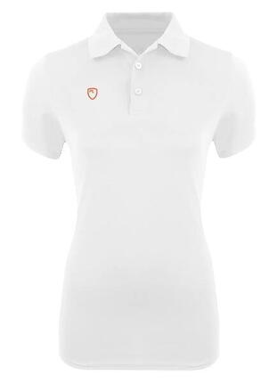 Polo femme Playerlayer Victory blanc - manches courtes, taille S