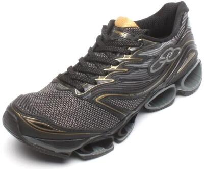 Scarpe sportive Olympikus Victory Nero-Oro leggere e comode