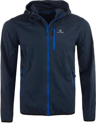Softshell-jas voor heren athl. dpt agar marineblauw 2xl