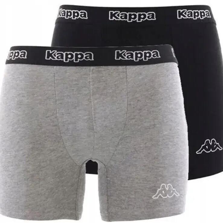 Boxers Kappa 2-pack Black-grey Black/grey