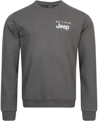Jeepae heren sweater ronde hals 60% katoen