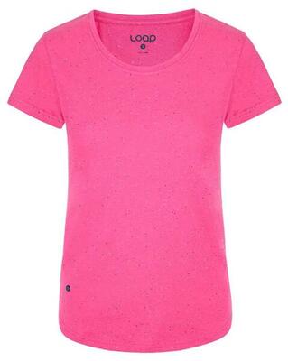 Dames t‑shirt loap bulla roze