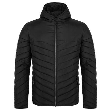 Zimowa kurtka męska Jenda Black L - Elegancka i ekologiczna