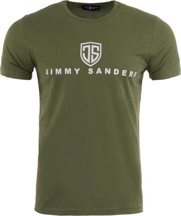 Jimmy Sanders Vadingo Kaki T-shirt Homme Vert