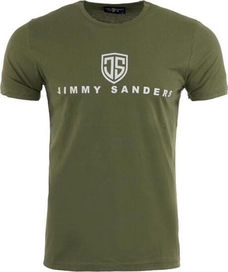 Jimmy Sanders Vadingo Kaki T-shirt Homme Vert
