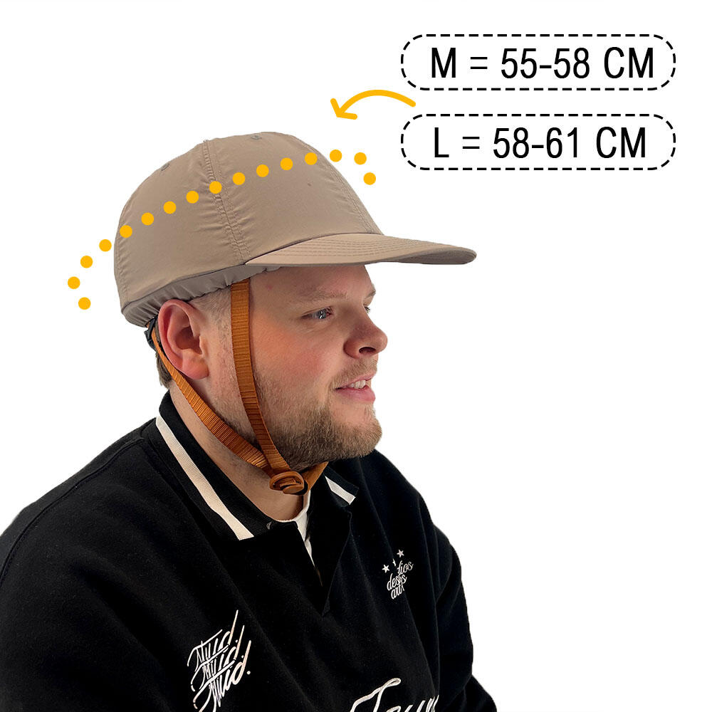 Fahrradhelm Vizorz SwitchCap - Grey cap 2/7