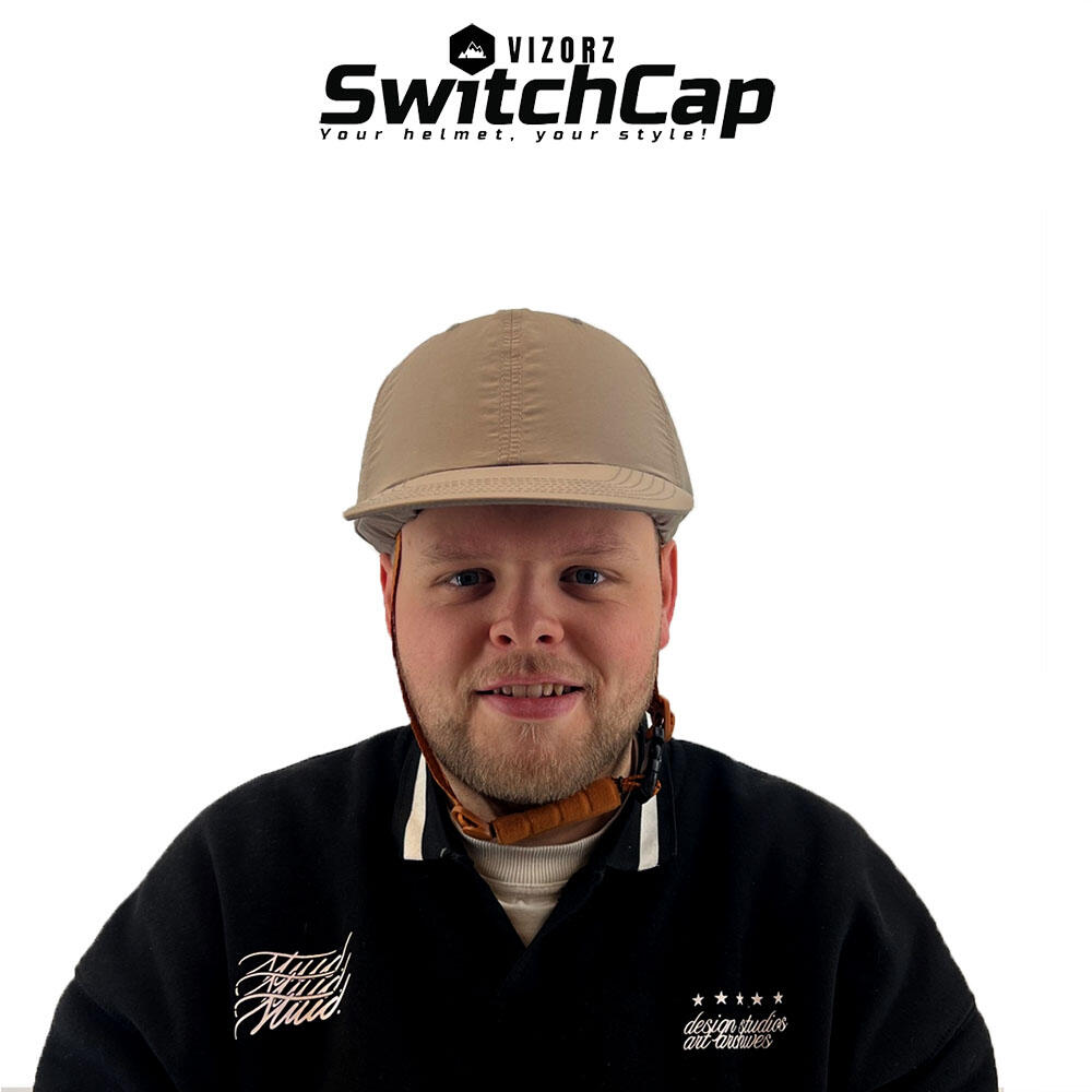 Fahrradhelm Vizorz SwitchCap - Grey cap 7/7