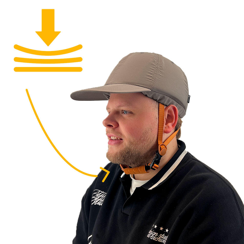 Fahrradhelm Vizorz SwitchCap - Grey cap 5/7