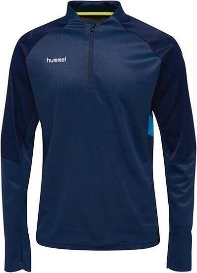 Sweat-shirt Hummel Tech Move Half Zip Blue2 pour hommes