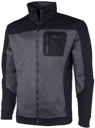 Sweat-shirt homme Erco Bork noir-gris mélangé